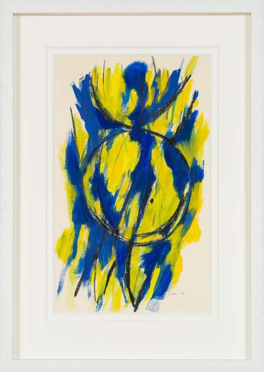 "Blue Yellow" William Gear 1972