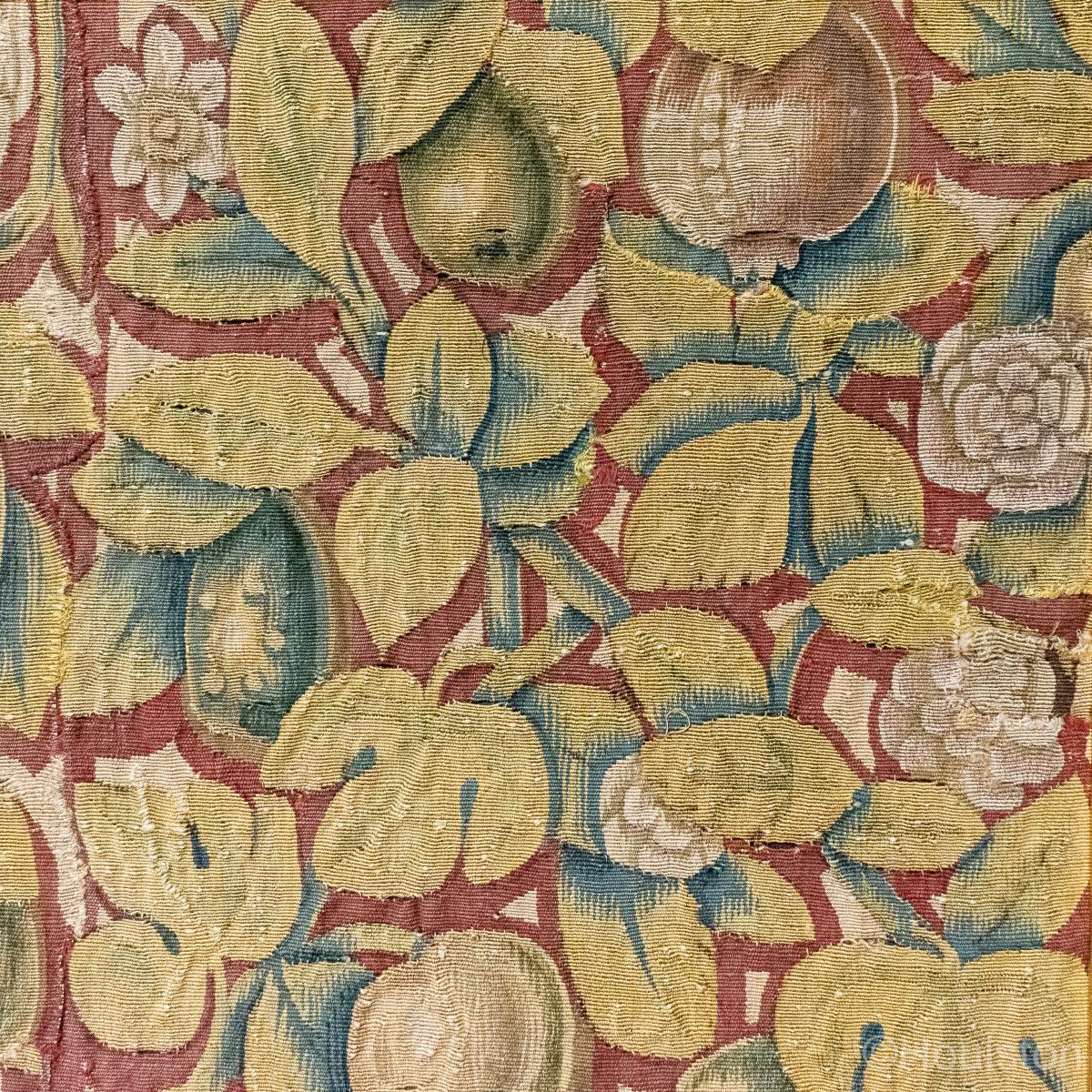 A striking mid-16th century tapestry panel, circa 1530-50
