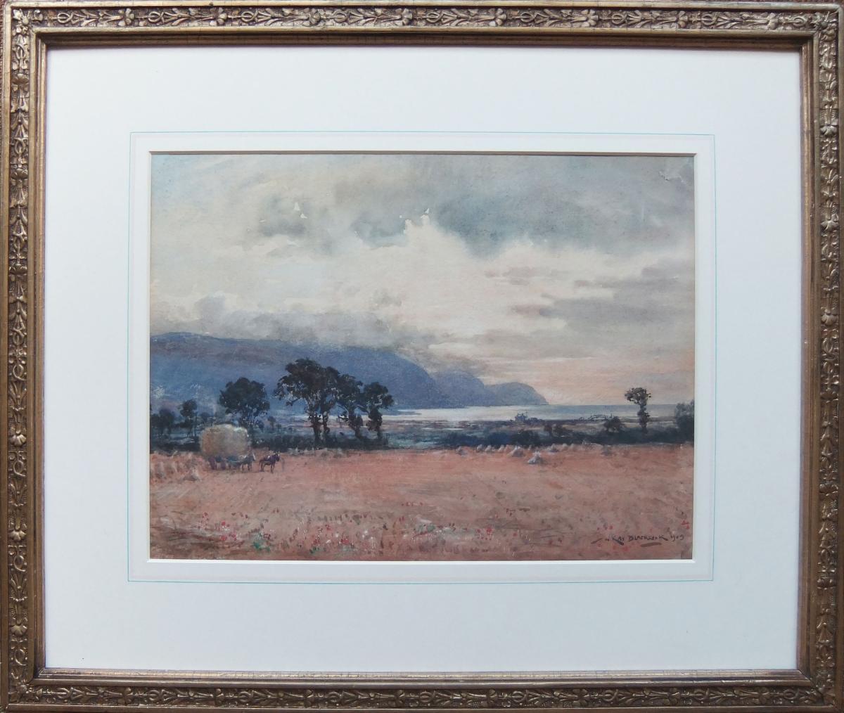 William Kay Blacklock watercolour landscape
