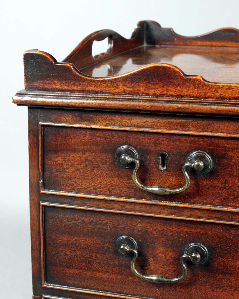George III Chippendale Period Night Commode