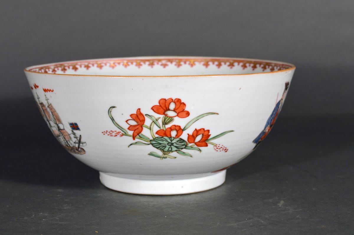 Chinese Export Porcelain European Decorated