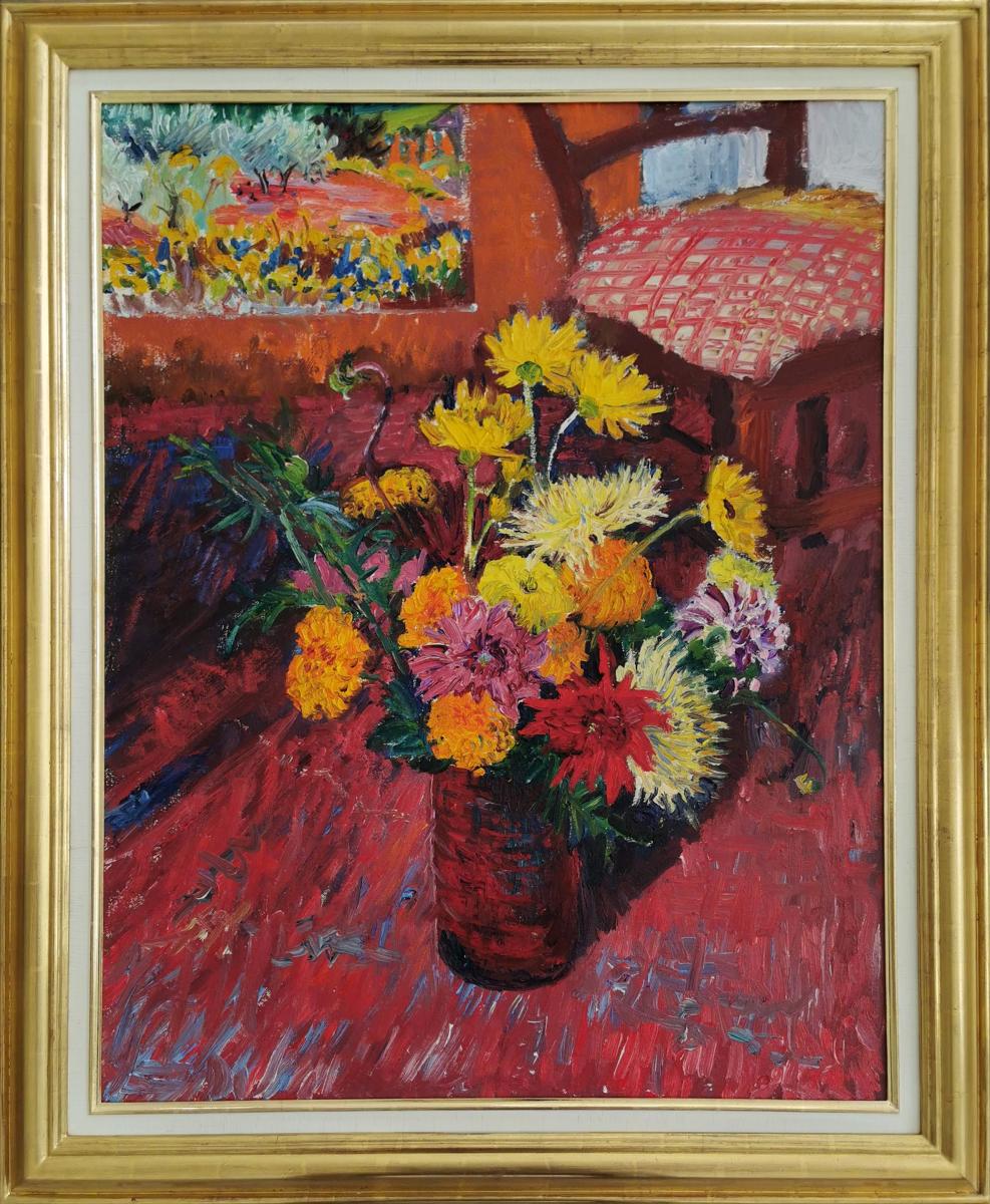 Flowers from Provence by Frederick Gore CBE RA (1913-2009)