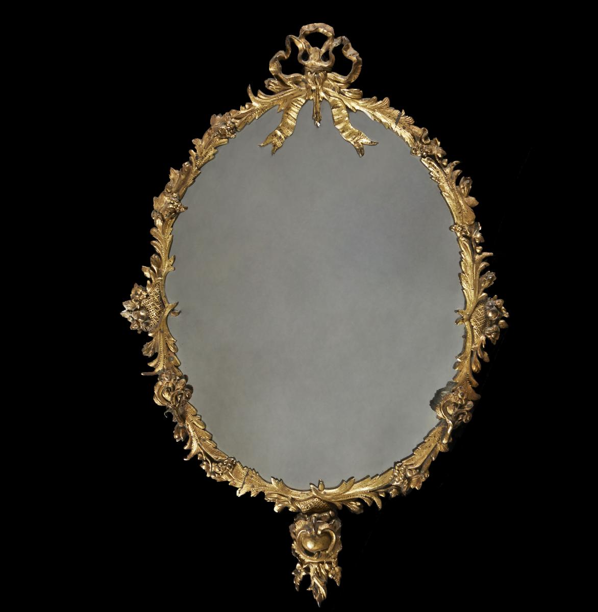 Pair of George IV Ormolu Mirrors