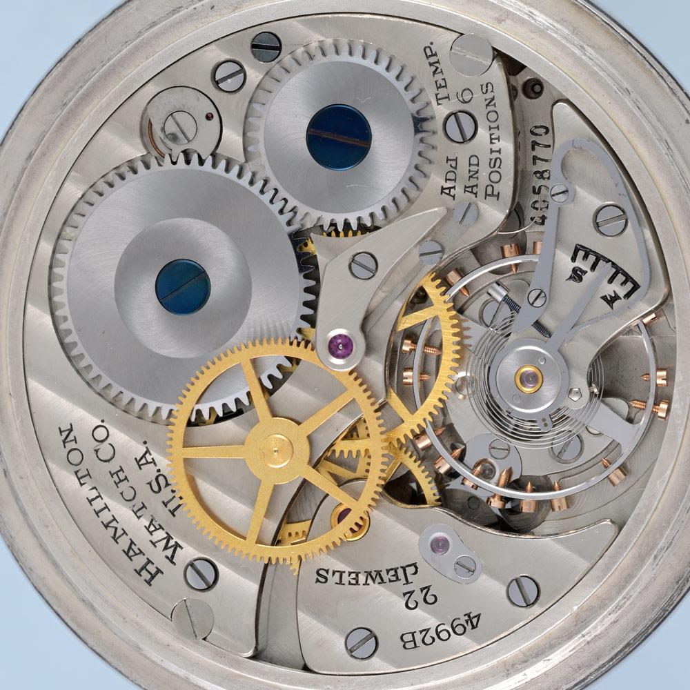 Hamilton 4992B Silver Deck Watch