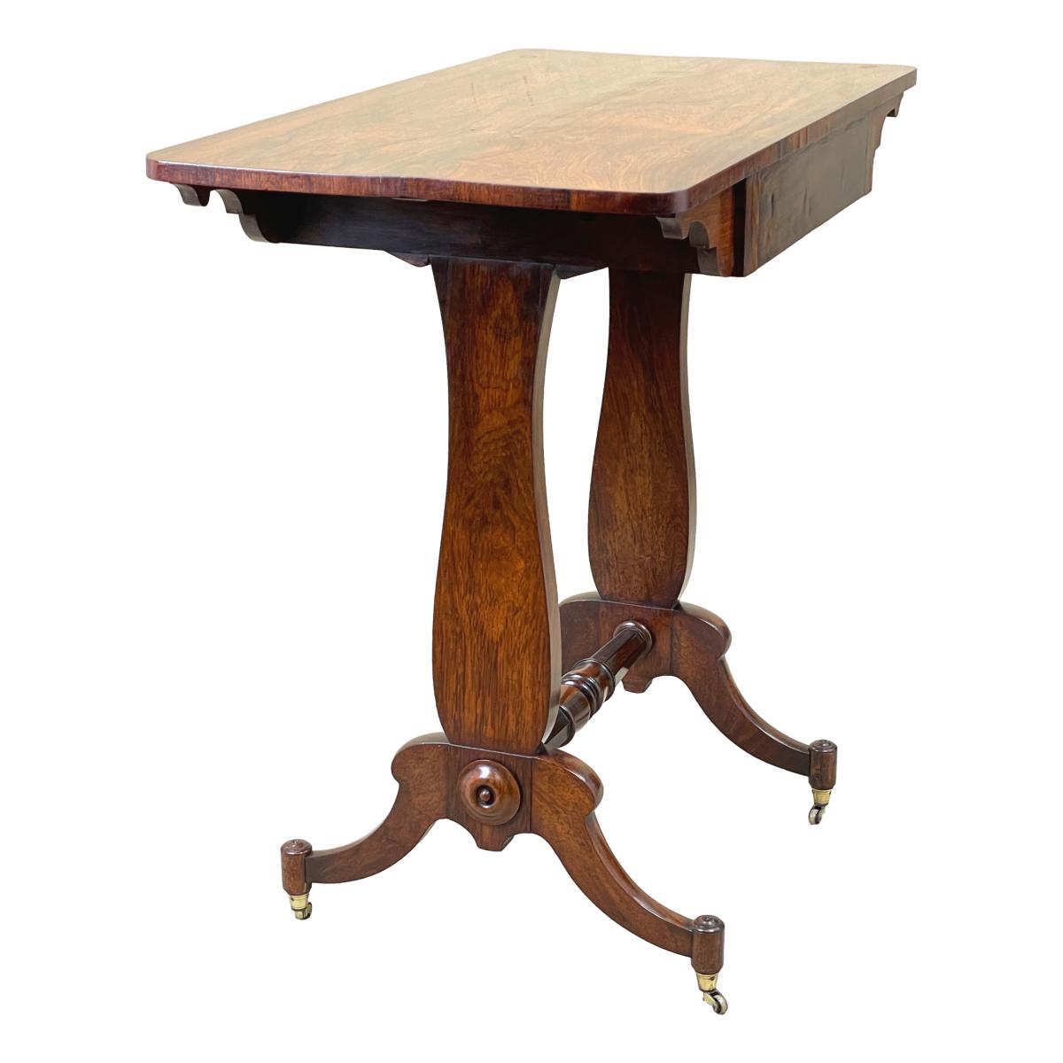 19th Century Rosewood Lamp Table