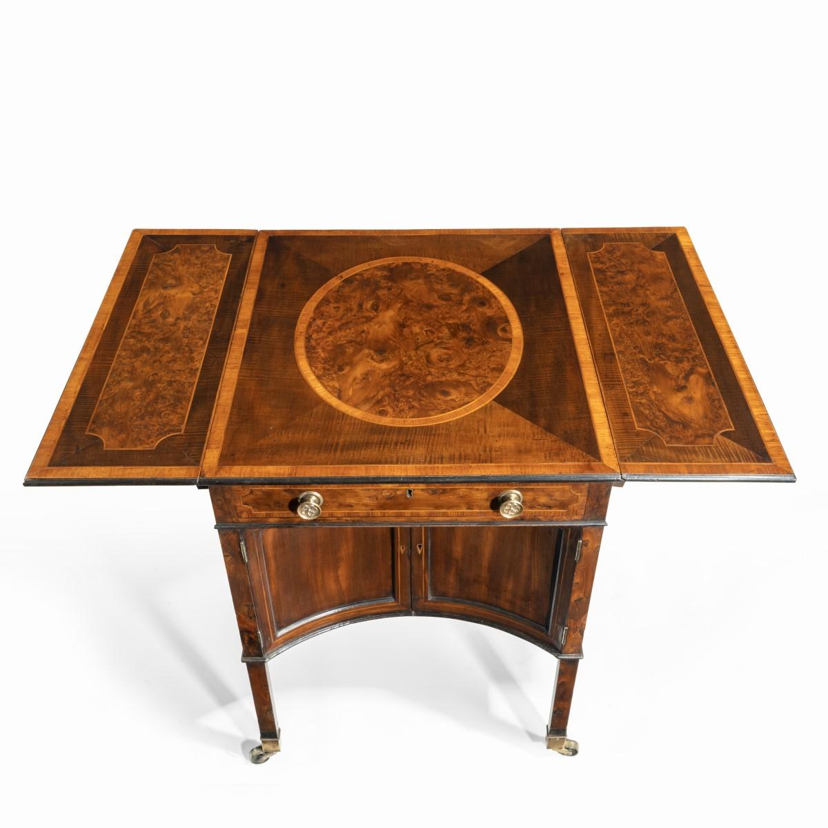 An Exceptional George III Period Breakfast or Supper Table, Attributed to Henry Kettle