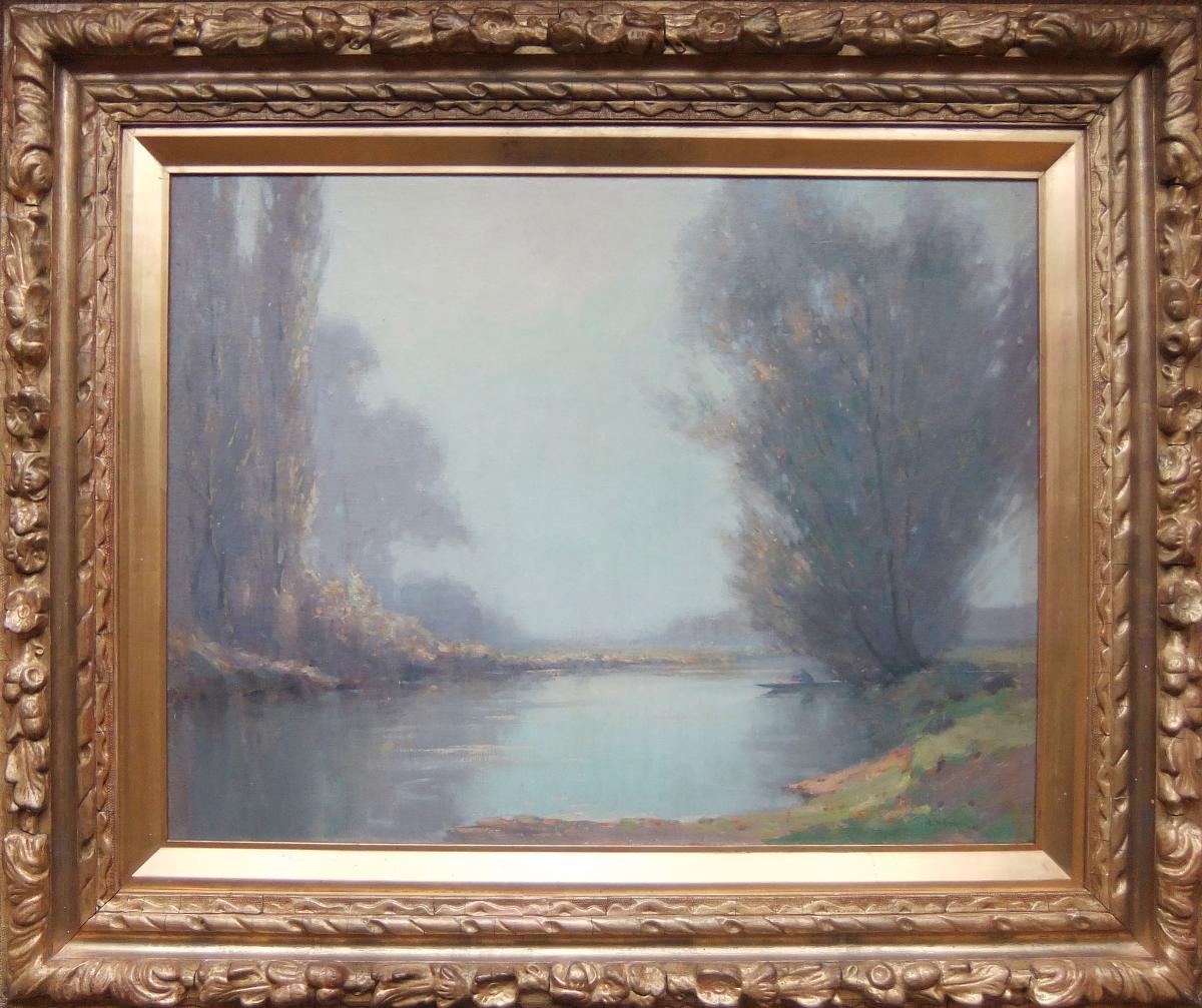 Ennes oil painting on canvas landscape