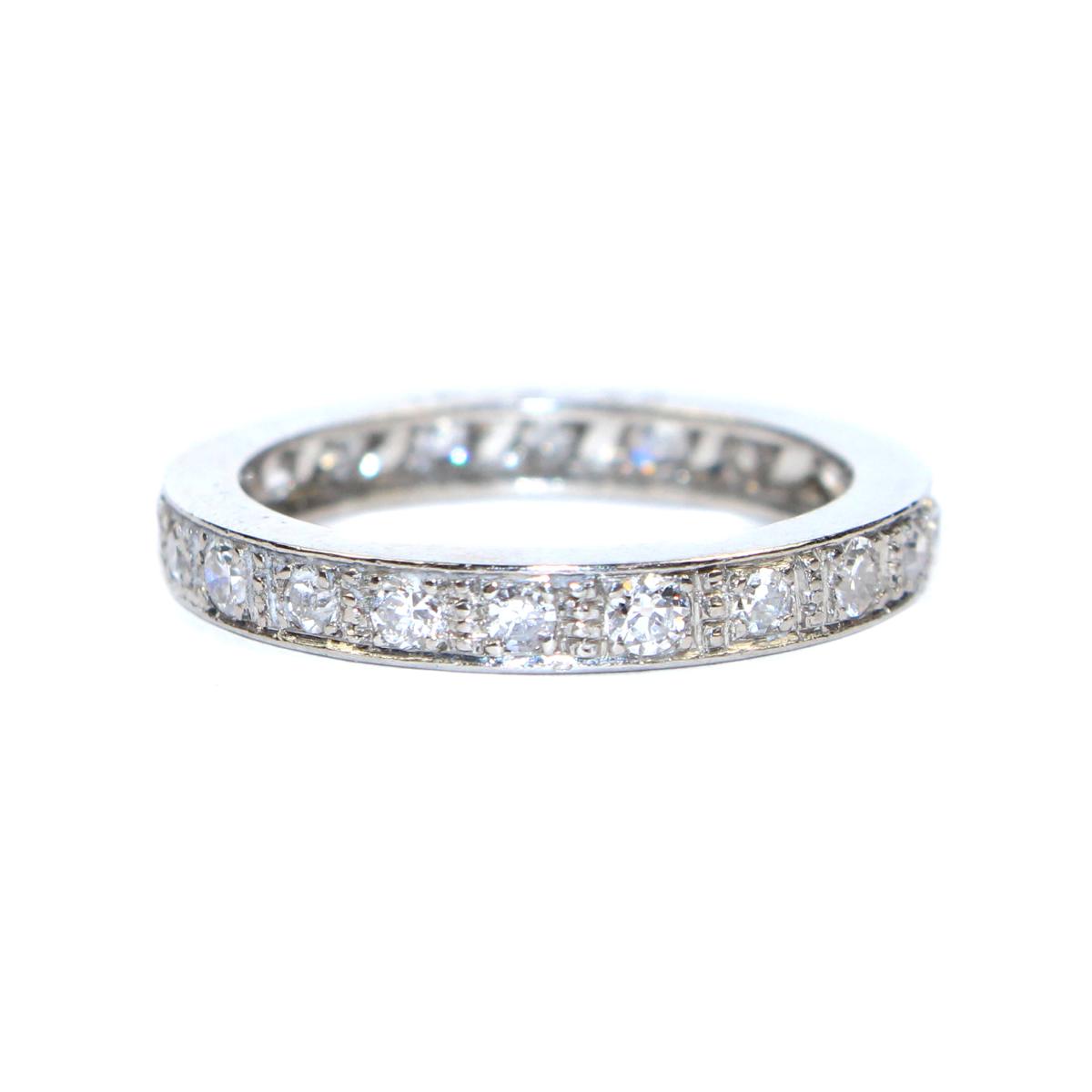 Art Deco Diamond Eternity Ring circa 1940