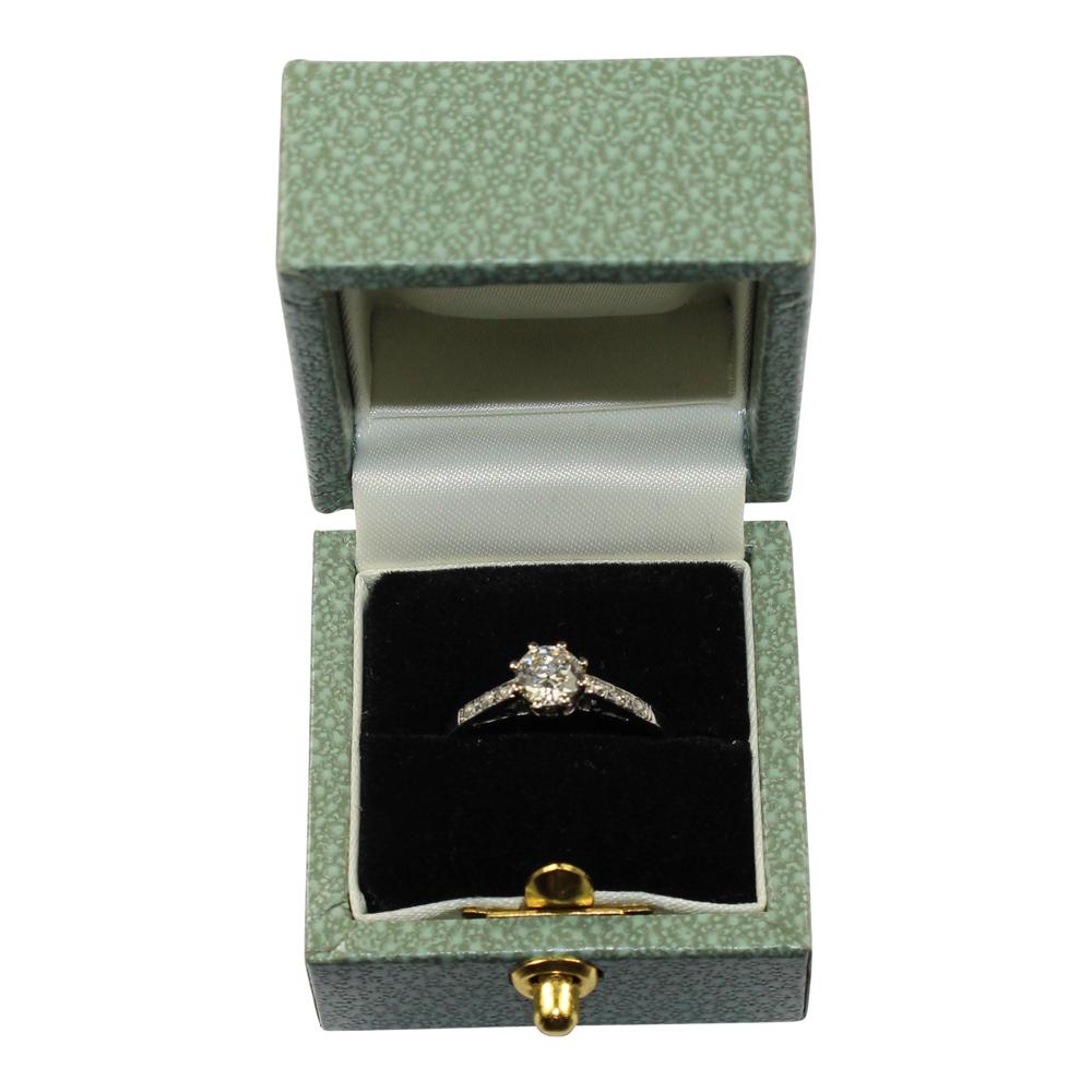 Art Deco Diamond Solitare Ring circa 1935