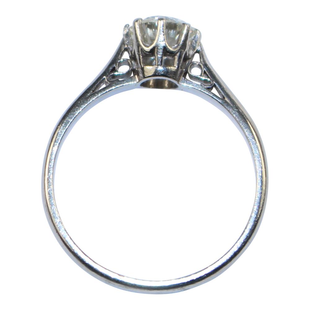 Art Deco Diamond Solitare Ring circa 1930