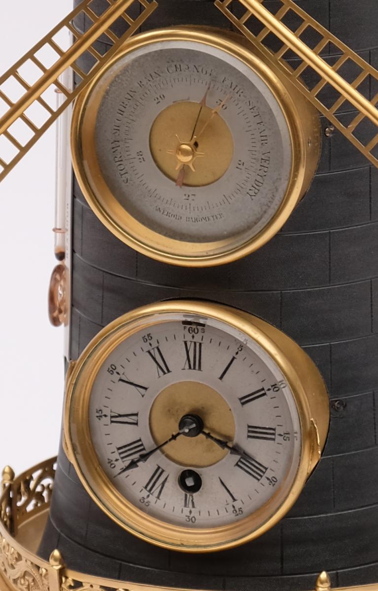 André Romain Guilmet windmill clock dials