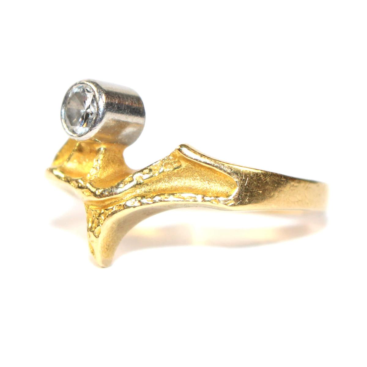 Vintage Diamond Ring - Lapponia circa 1991