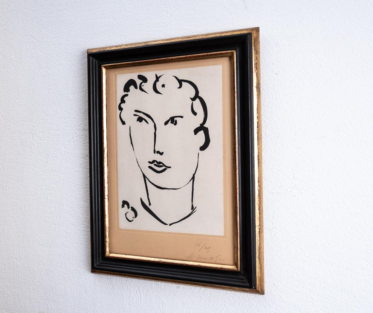 Henri Matisse Garçon aux cheveux bouclés