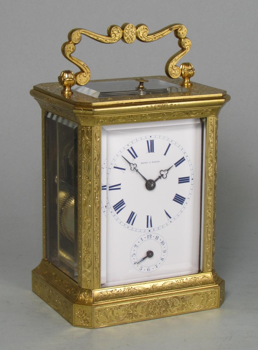 Paul Garnier Paris carriage clock 