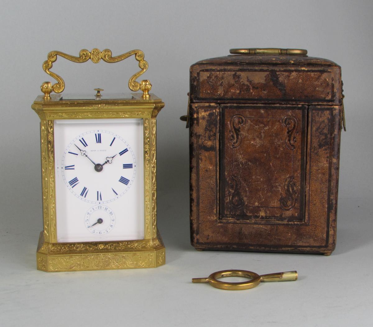 Paul Garnier Paris carriage clock case