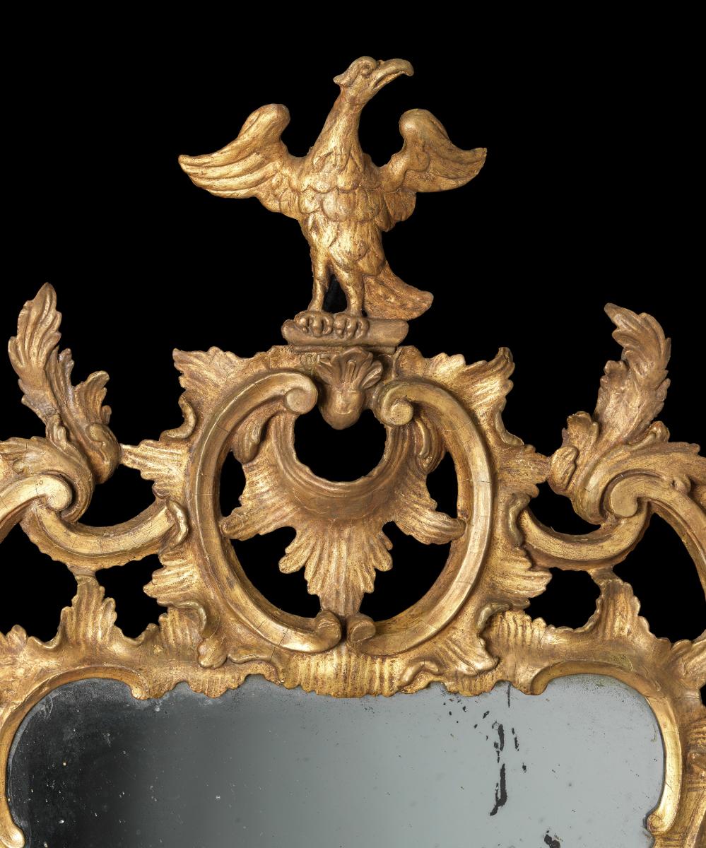 George III Chippendale mirror