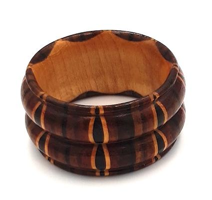 Tunbridge Ware Stickware Napkin Ring