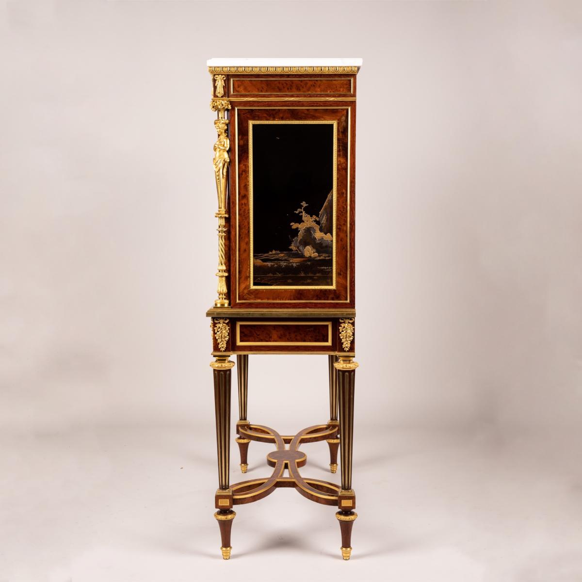 An Exceptional Secretaire à Abattant by Charles-Guillaume Winckelsen