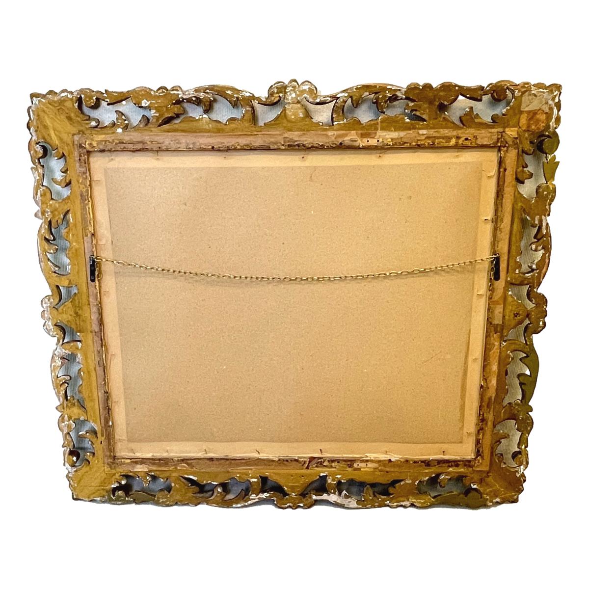 Mid 19th Century Italian Gilt Mirror