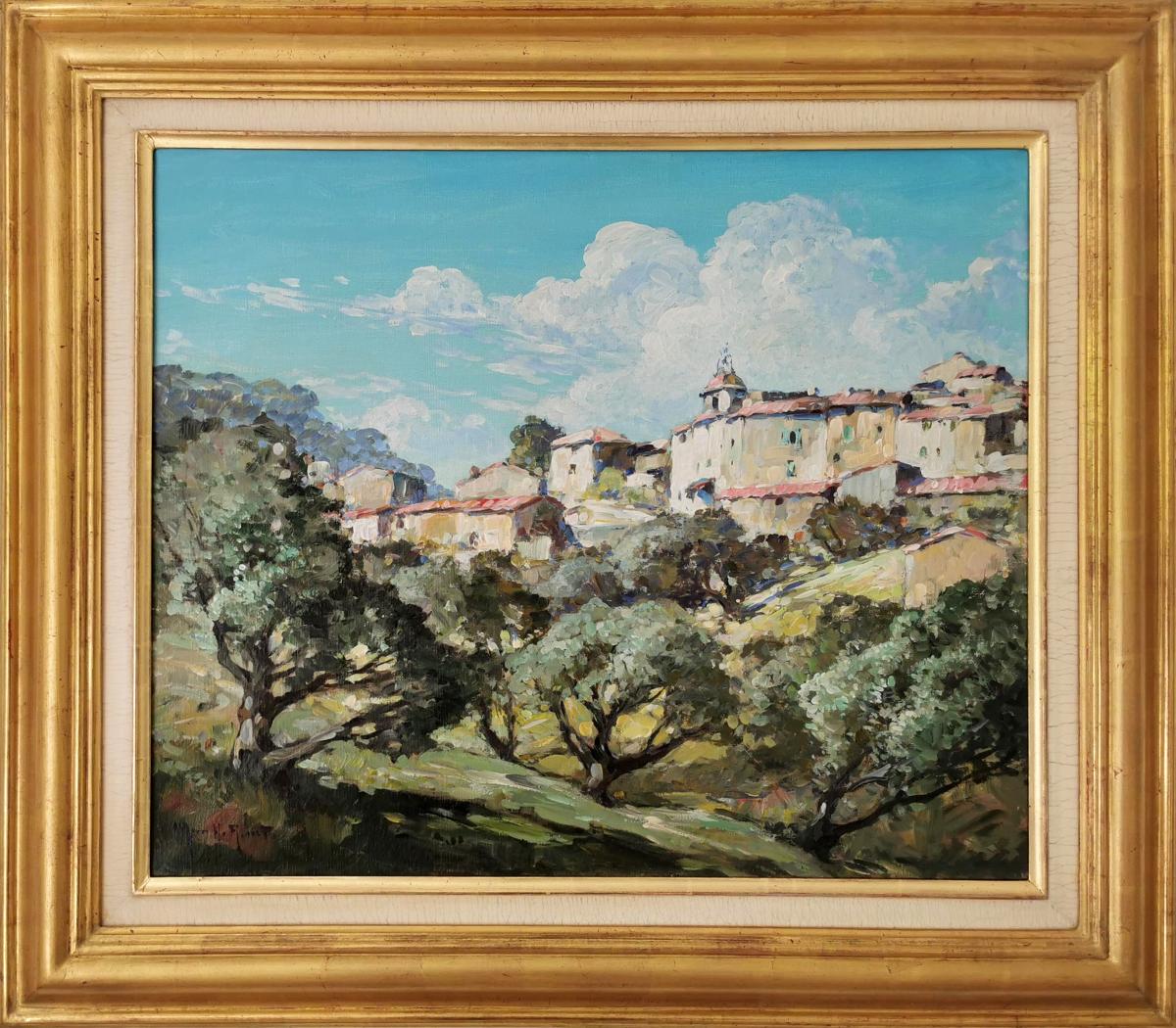 Ramatuelle, Prés St. Tropez By Marius Hubert-Robert (French, 1885-1966)