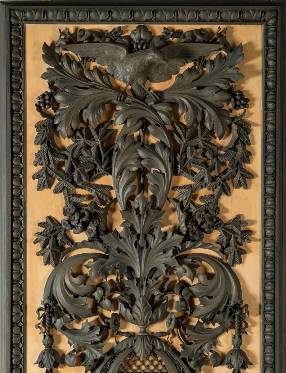 The Lartington Hall Carved Boiserie Panels By Signor Anton Leone Bulletti