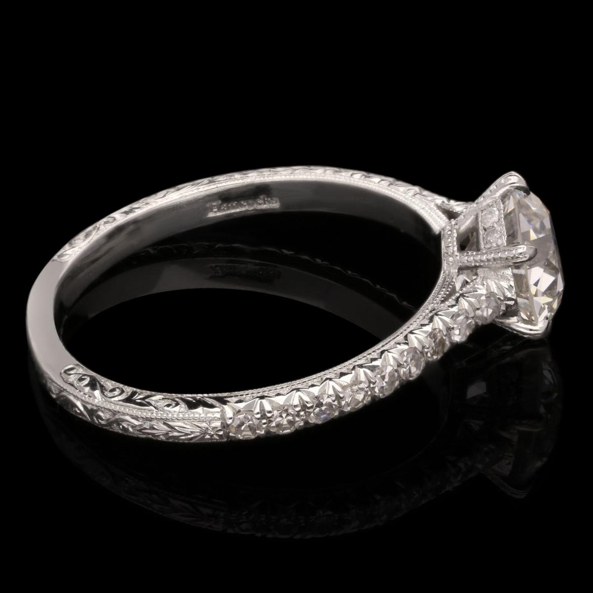 classic diamond solitaire ring
