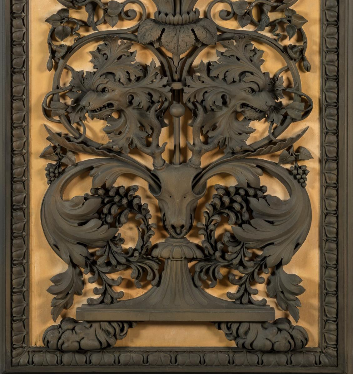 The Lartington Hall Carved Boiserie Panels By Signor Anton Leone Bulletti