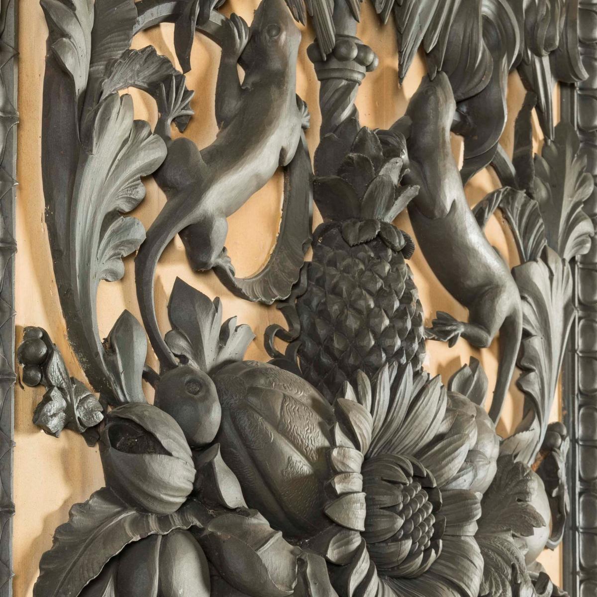 The Lartington Hall Carved Boiserie Panels By Signor Anton Leone Bulletti