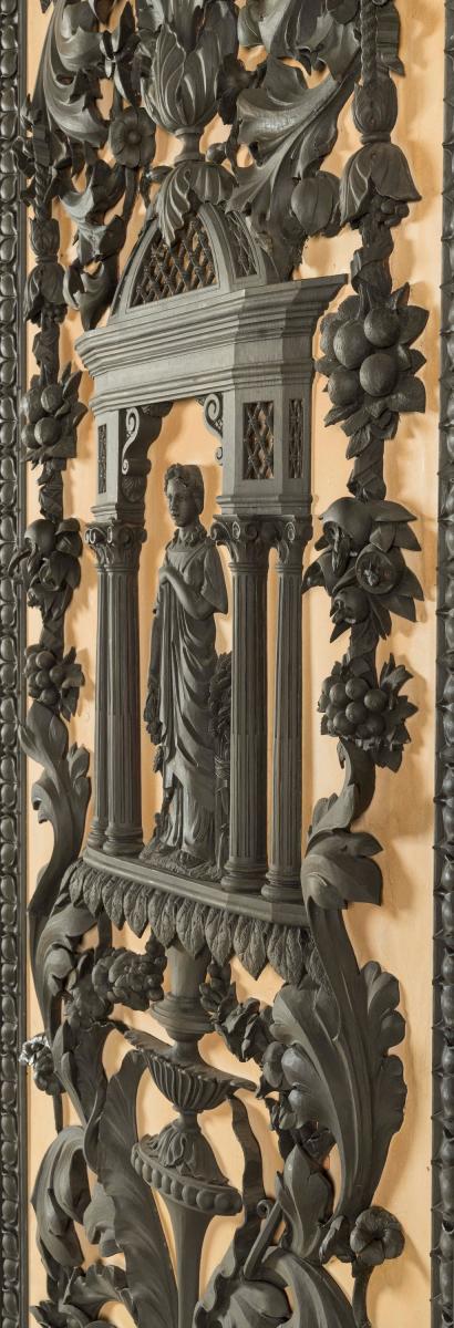 The Lartington Hall Carved Boiserie Panels By Signor Anton Leone Bulletti