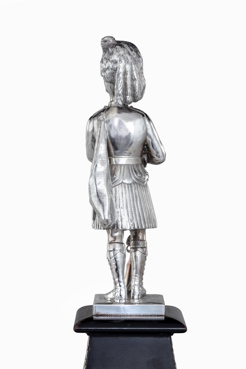 A solid silver wedding present for Lieut. Fowler, the Queen’s Own Cameron Highlanders