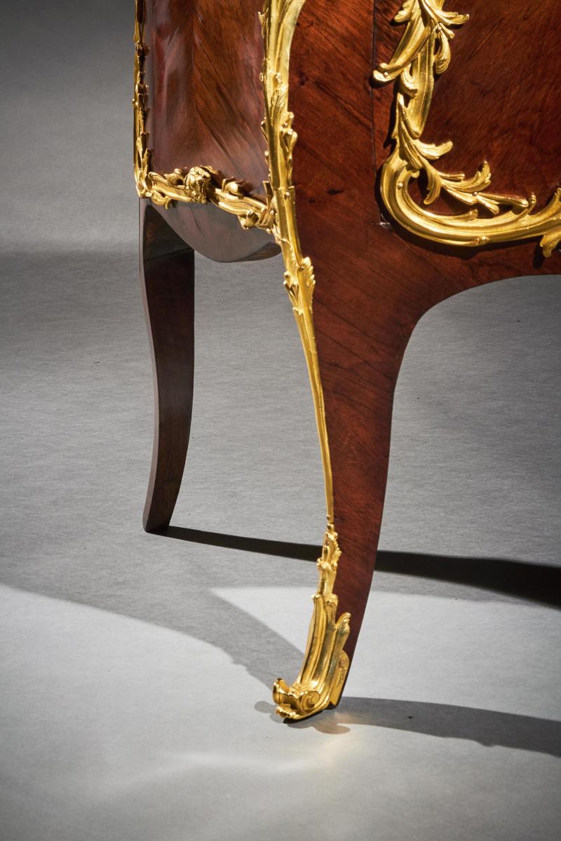 French 19th Century Louis XV Style Ormolu Mounted Commode