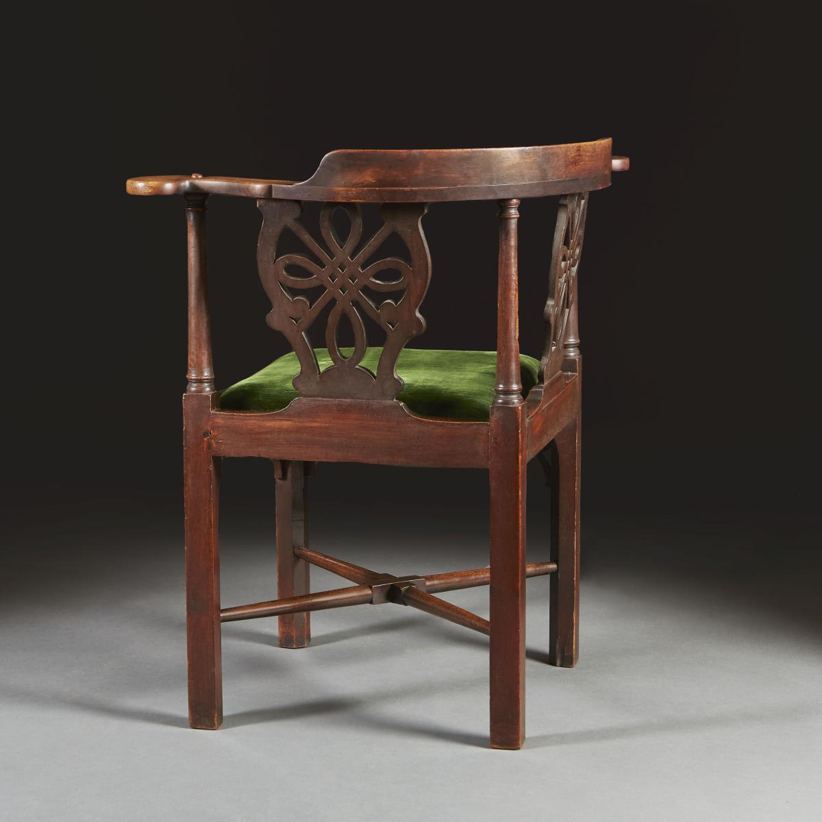 Mid 18th Century Irish Corner Chair