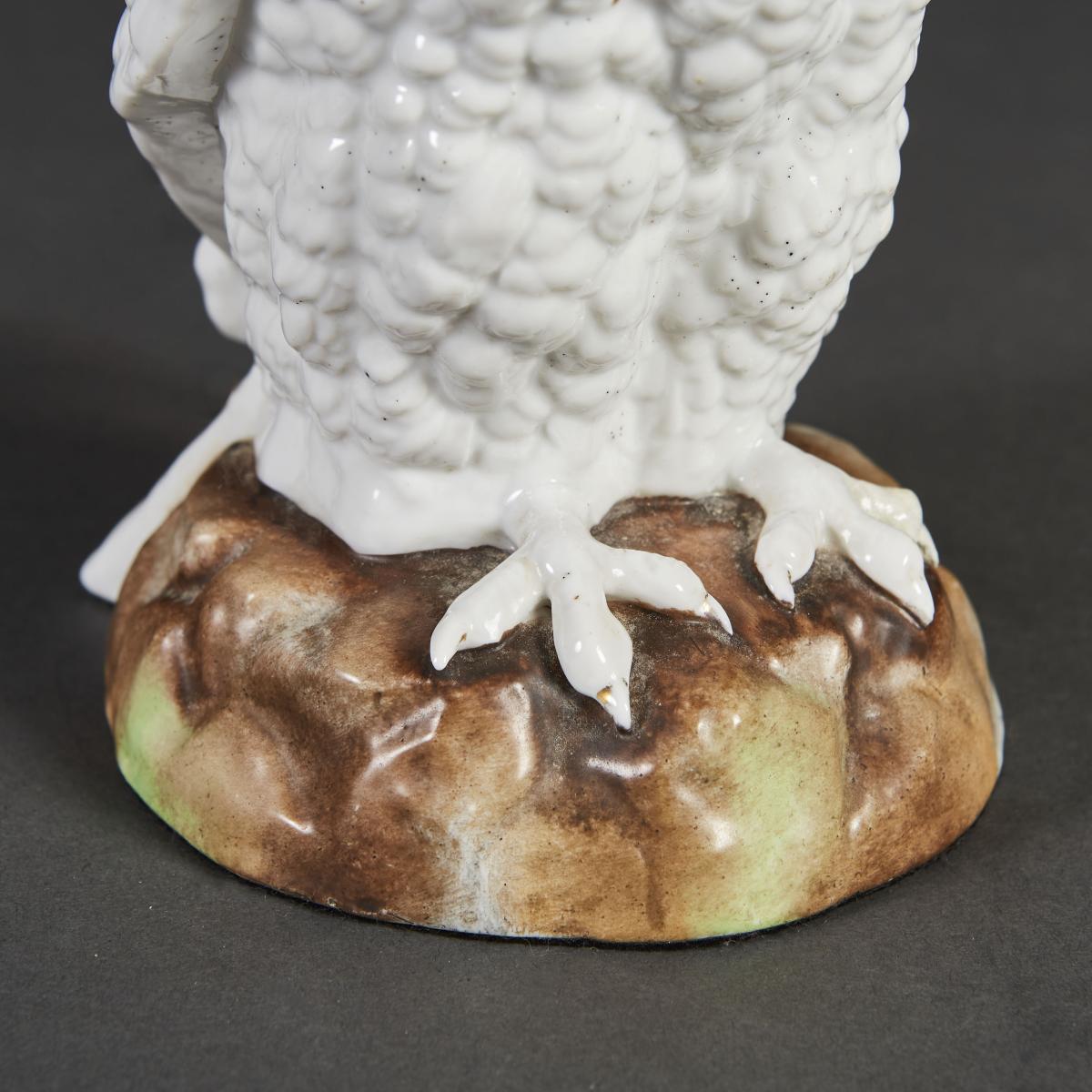 An Unusual Ceramic Owl Lamp