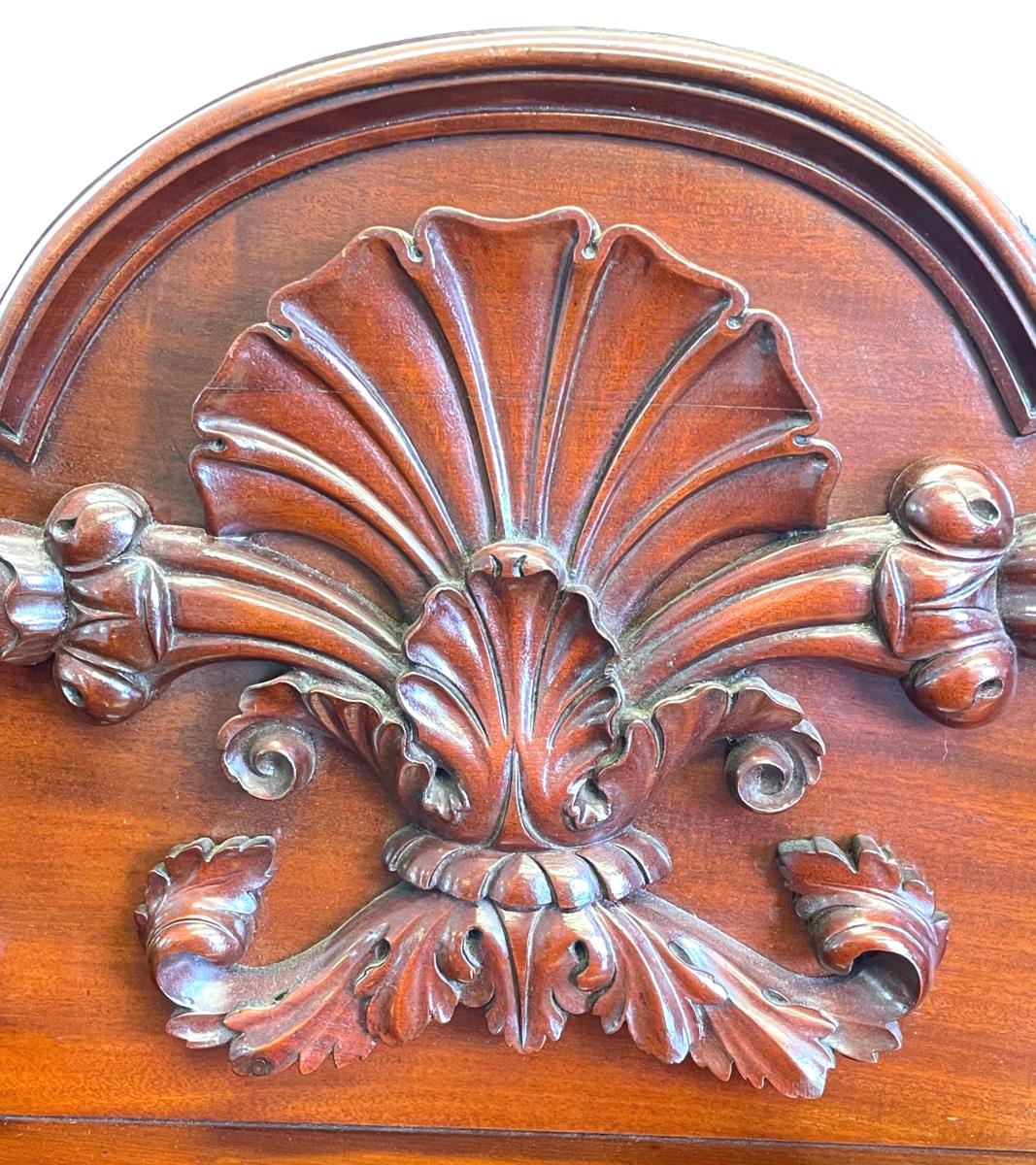 Mahogany 19th Century Carved Buffet