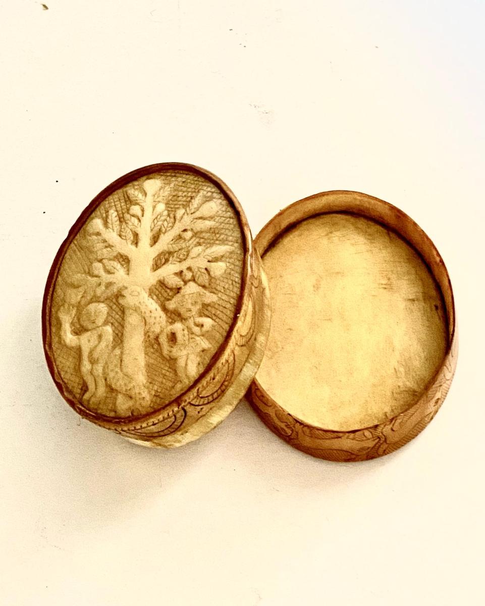 Late 18th Century Antler and Horn snuff box