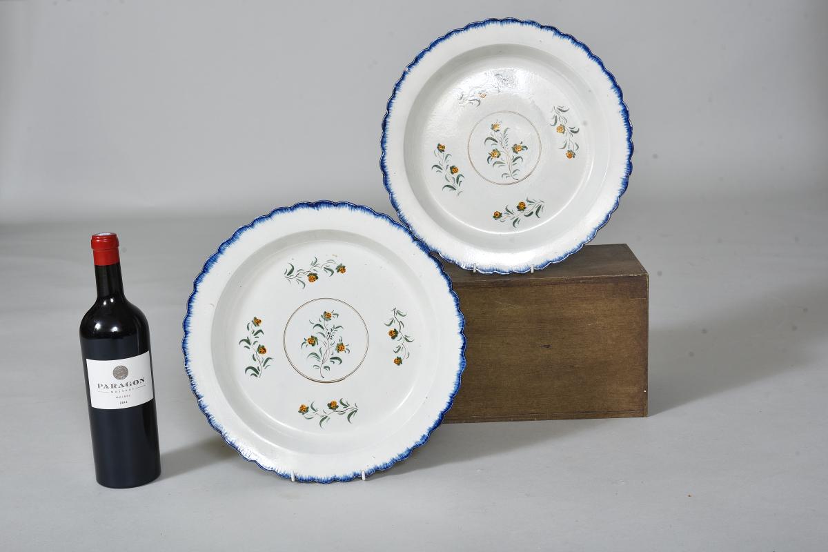 19th century Pearlware plates