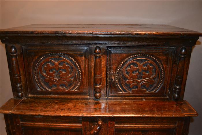 A charming little North Wales oak cupboard