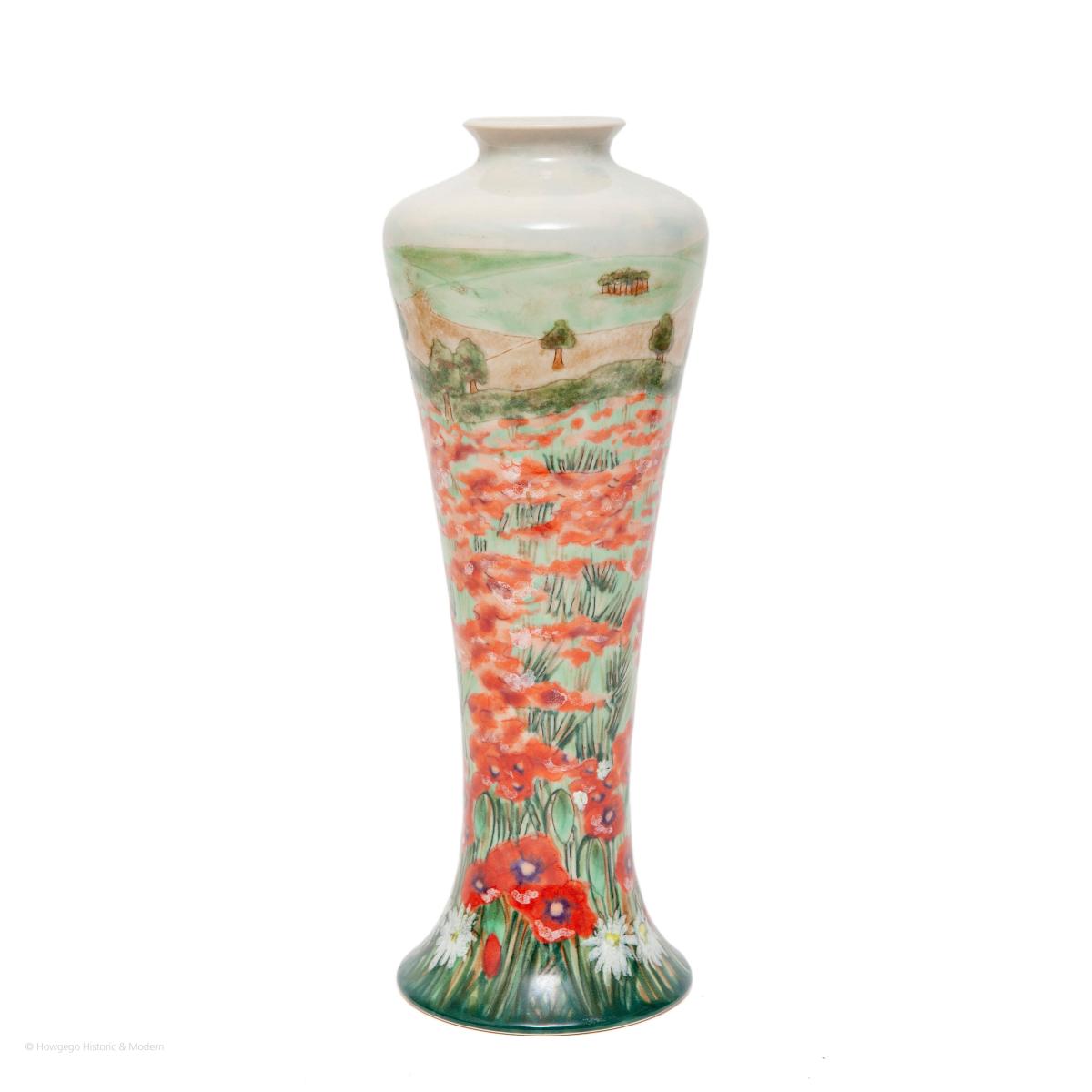 Vintage Cobridge Poppyfields Vase