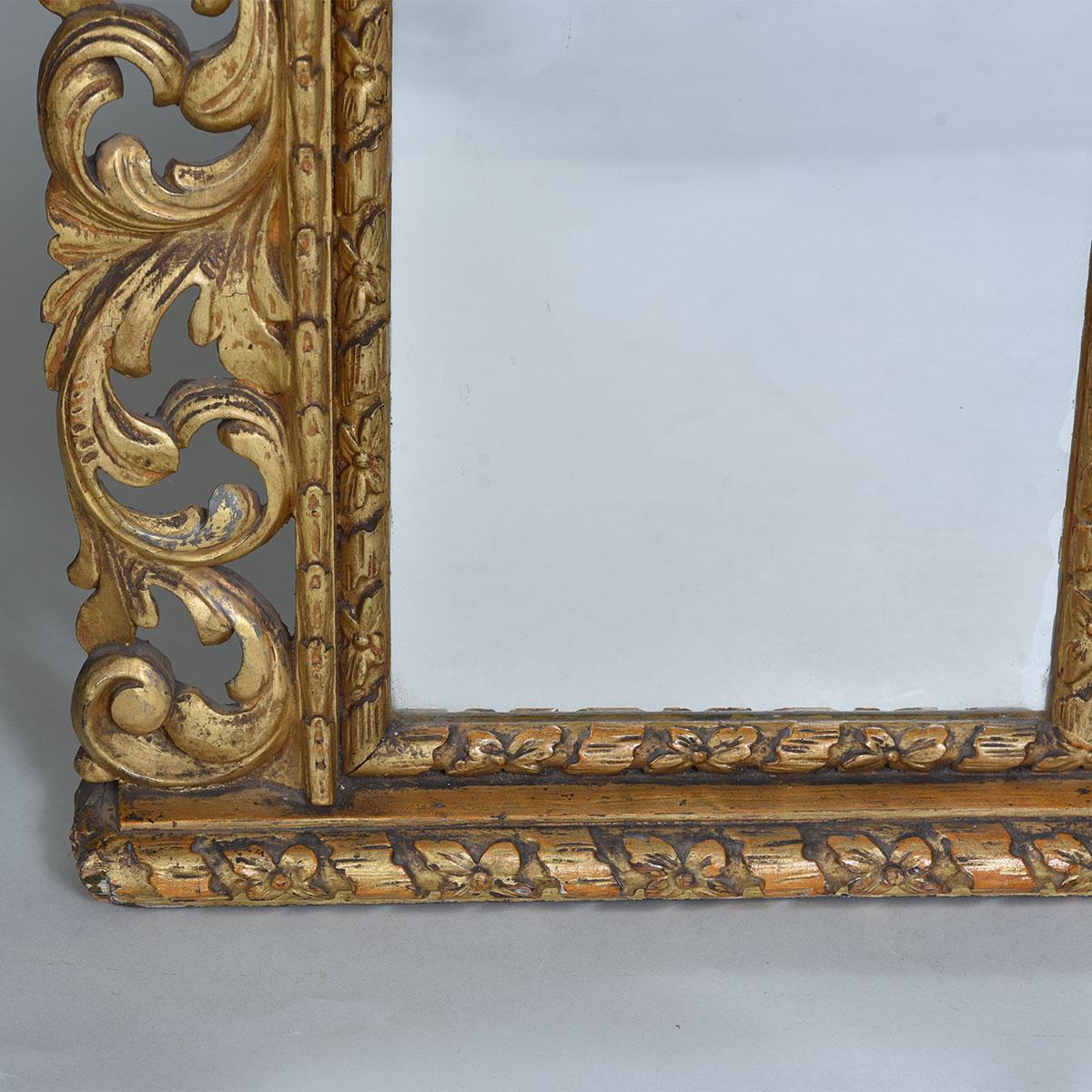 19th century gilded mirror