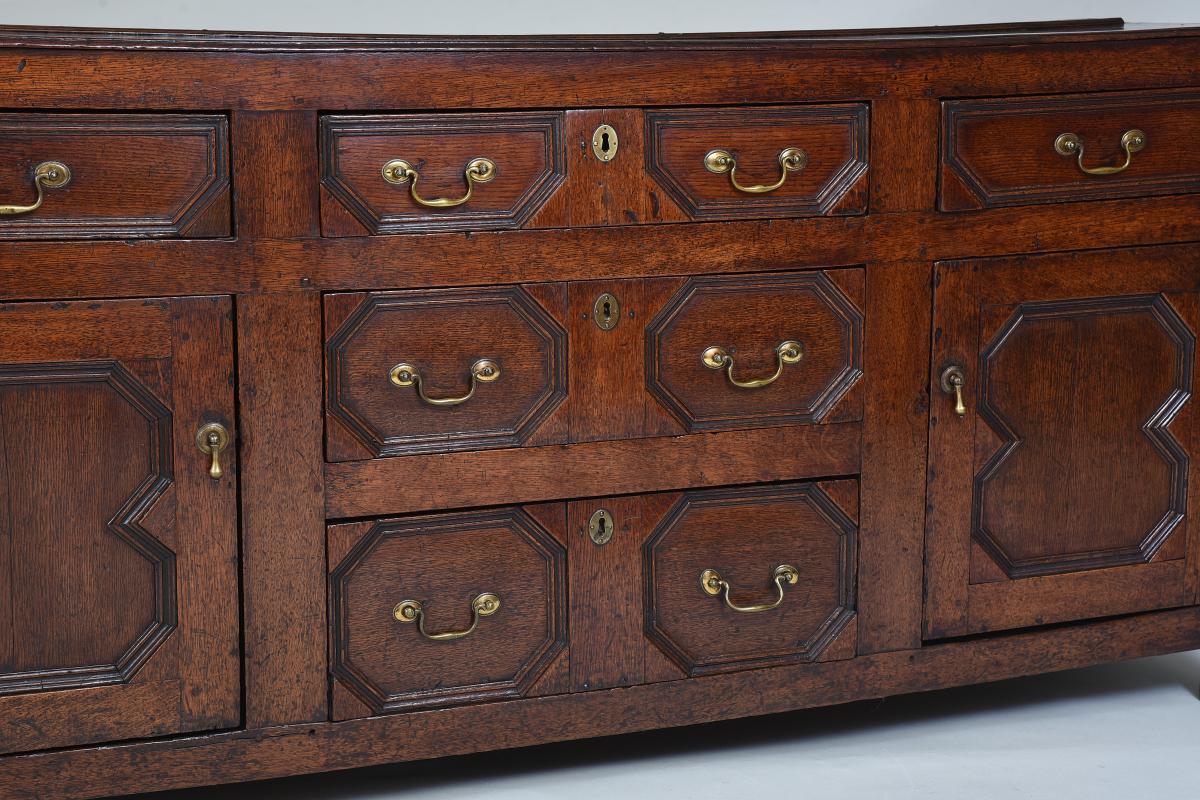 17th century oak dresser