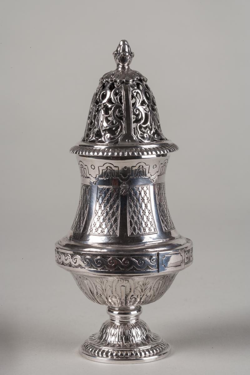 French Silver Sugar Casters
