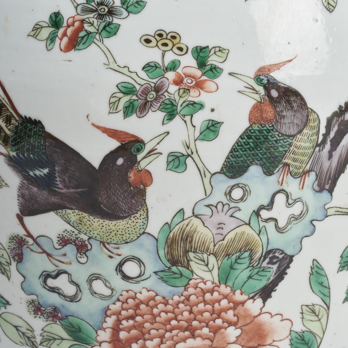 Nineteenth Century Chinese porcelain jars and covers