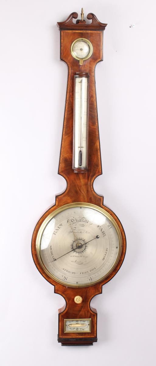 Early 19th century wheel barometer