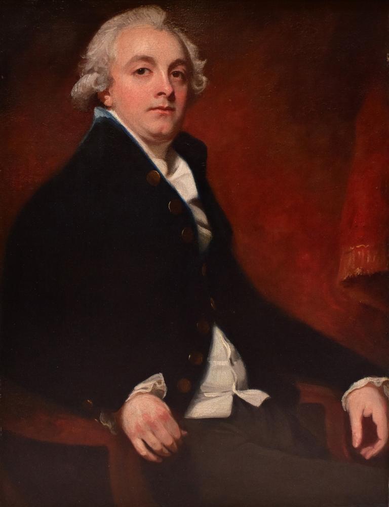 Late 18th century portrait of Richard Oliver by George Romney