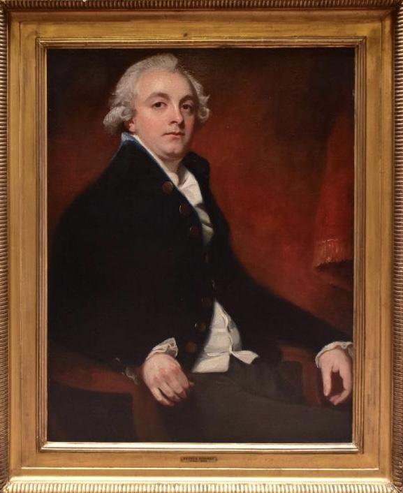 Late 18th century portrait of Richard Oliver by George Romney 