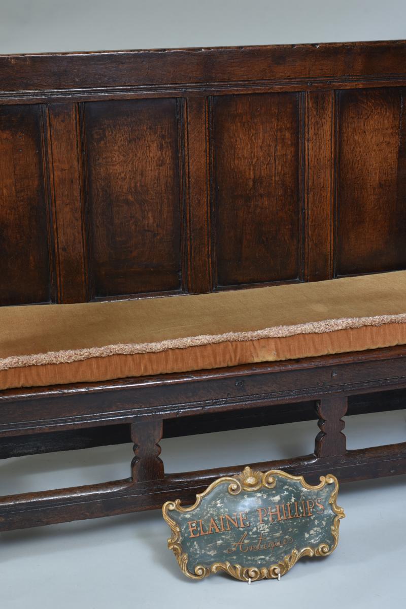 17th century Oak seat