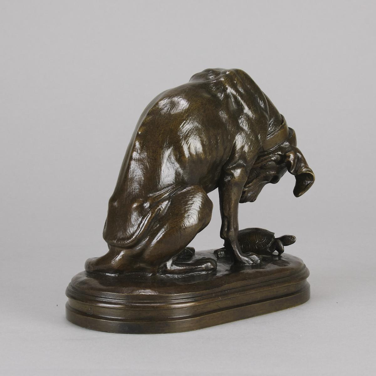 French Animalier bronze entitled 