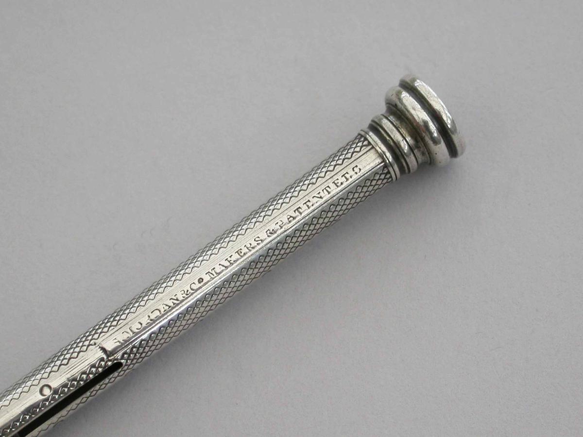 Silver Sliding Propelling Pencil