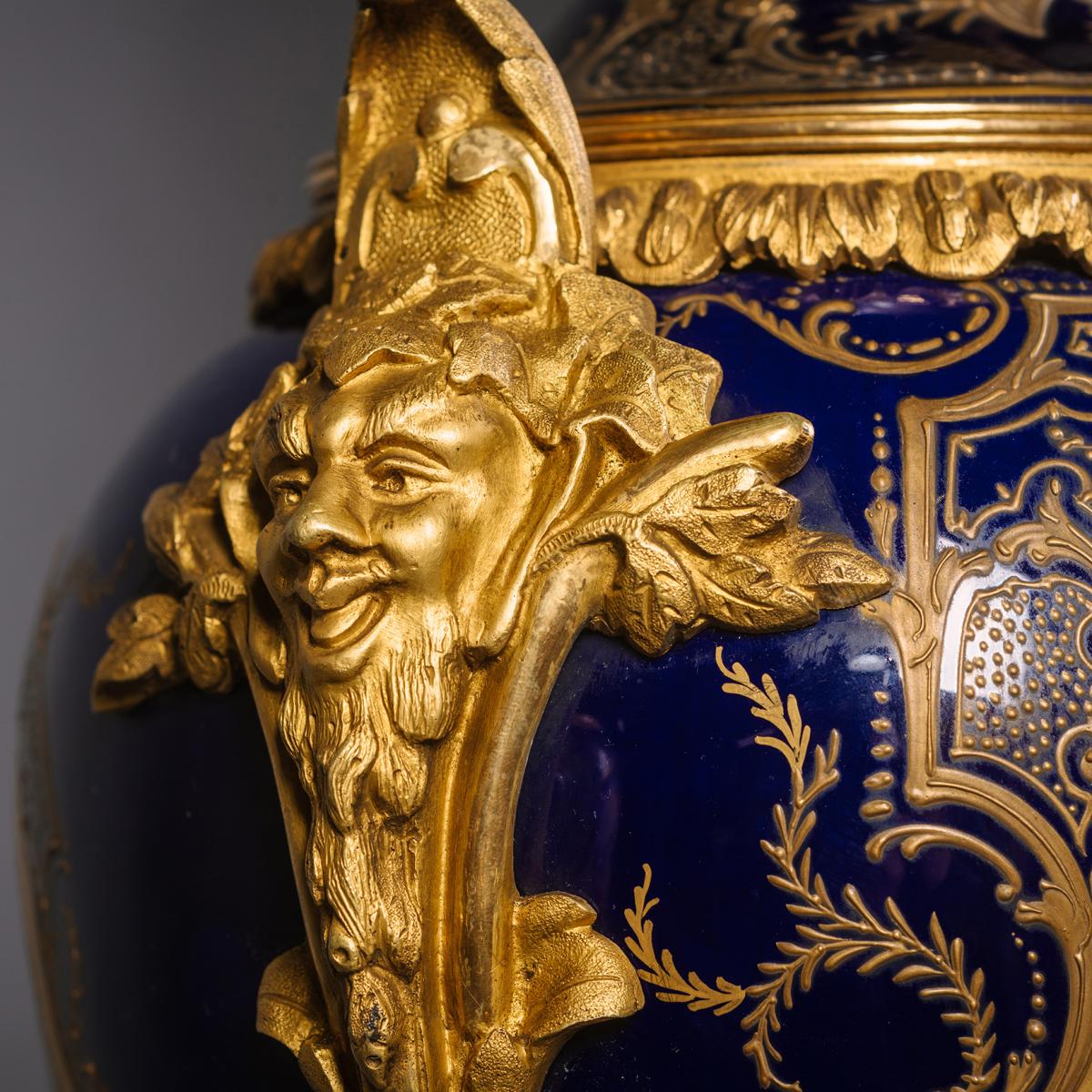 Sèvres Style Porcelain Vases