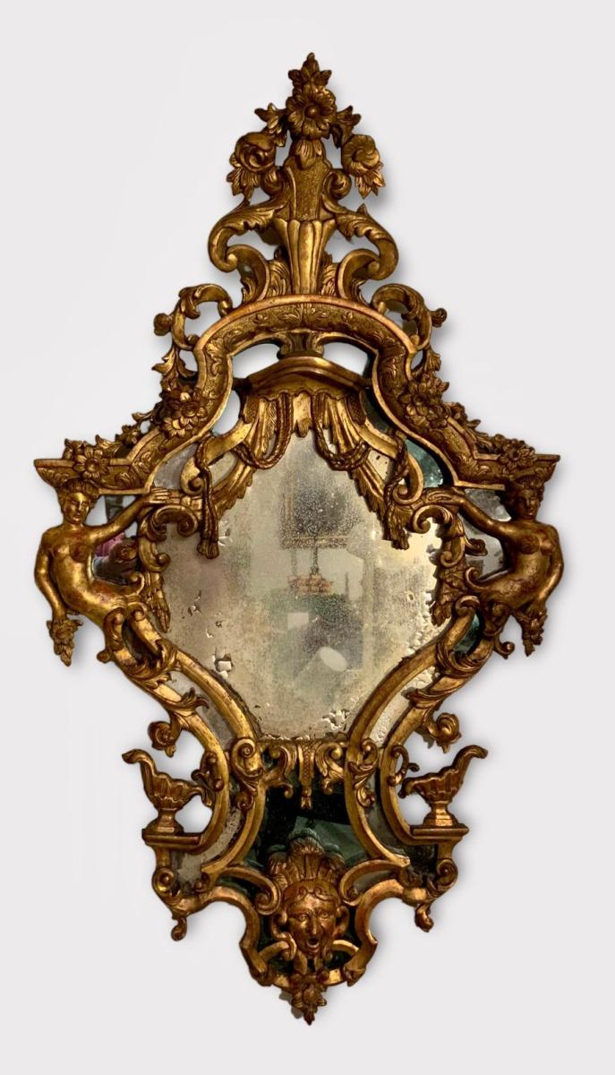 A Pair of Late 18th Century Italian Mirrors of Good Size
